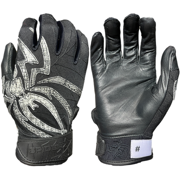 SPIDERZ PRIZM Adult Batting Gloves - Ltd Ed - Black Mamba 2022